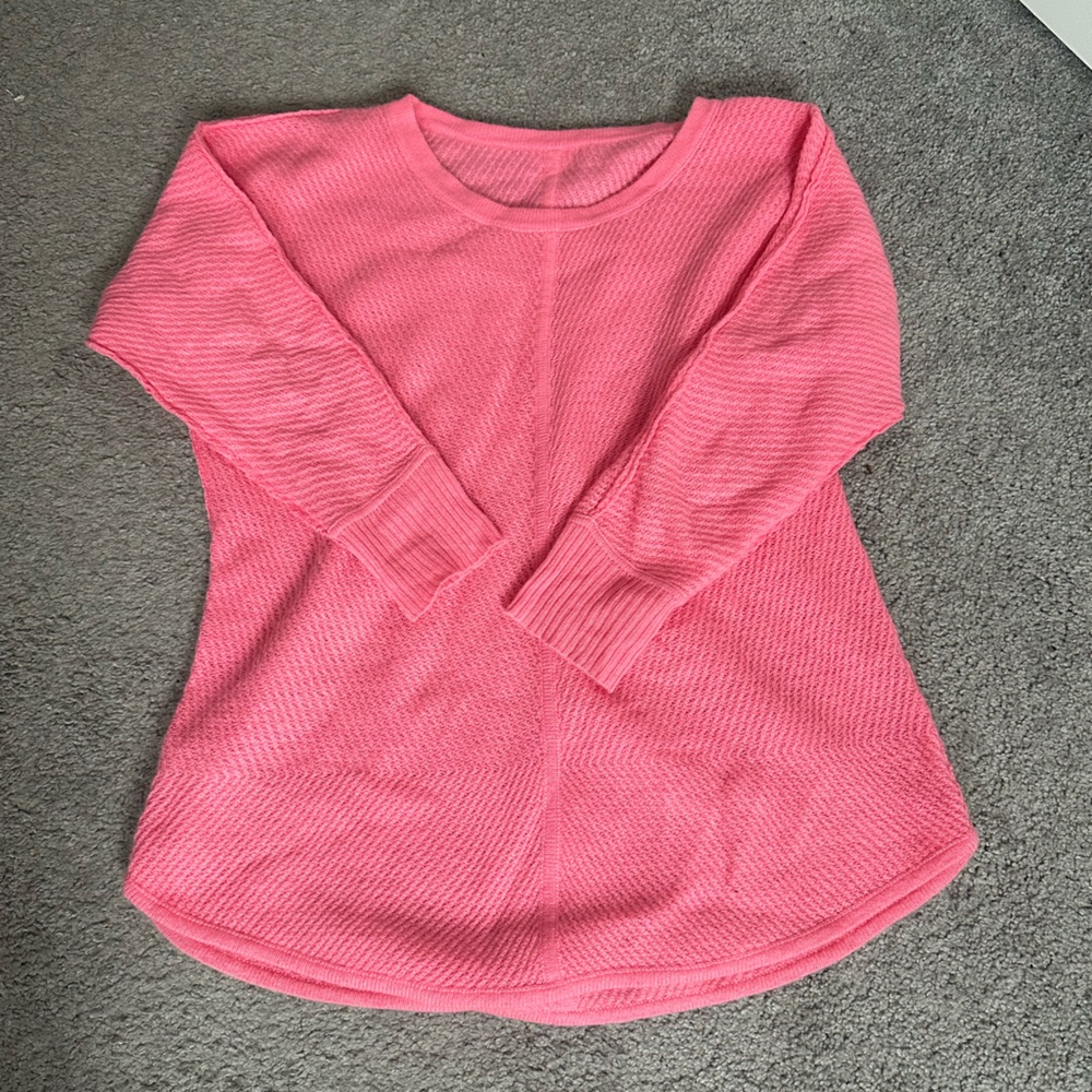 Lighter pink oversized sweater